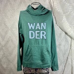 Gerry "Wander" green hoodie size M